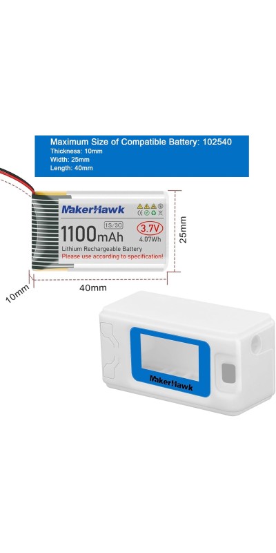 2 Pack ESP 32 Lo Ra V3 Development Board + 1100mAh Battery + Protect Case Set - with 915MHz Antenna and SX 1262 Surport WiFi Blue Tooth Lo Ra V3 Devices for Meshtastic Ar duino LoRawan IOT