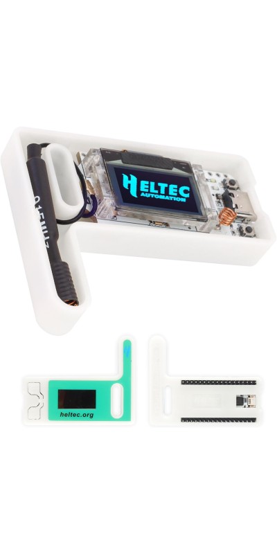 ESP32 LoRa V3 SX1262 Development Board with 0.96 inch OLED Display 240MHz CP2102 863-928 MHz Antenna for Ar duino Meshtastic LoRawan IOT (Upgraded Antenna)