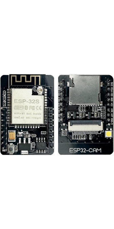 2Pcs ESP32-CAM Wireless WiFi+Bluetooth Development Board with OV2640 Camera Module Compatible with Arduino