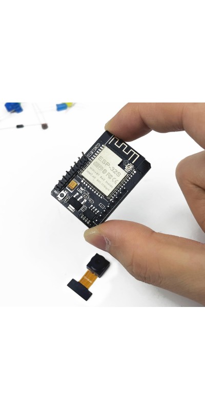 2Pcs ESP32-CAM Wireless WiFi+Bluetooth Development Board with OV2640 Camera Module Compatible with Arduino