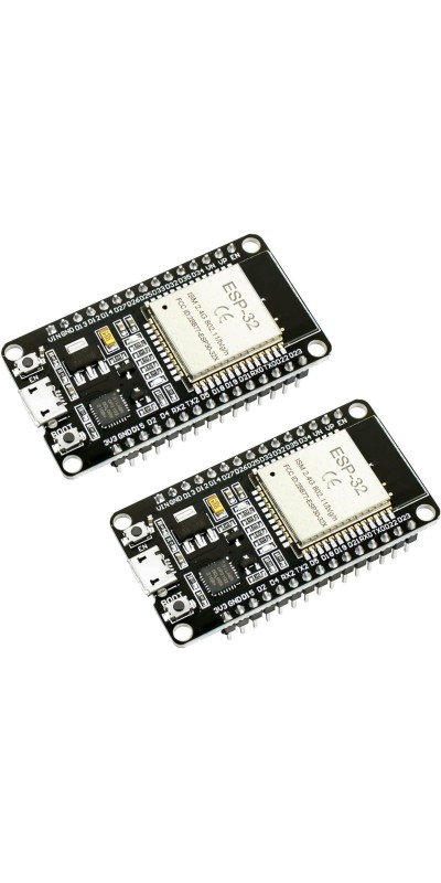 2Pcs ESP32-CAM Wireless WiFi+Bluetooth Development Board with OV2640 Camera Module Compatible with Arduino