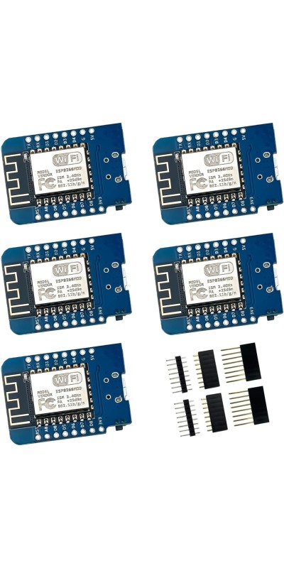 2Pcs ESP32-CAM Wireless WiFi+Bluetooth Development Board with OV2640 Camera Module Compatible with Arduino