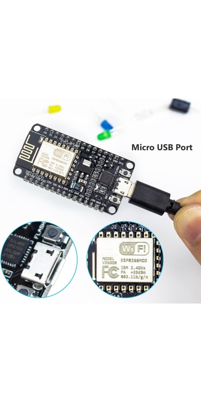 2Pcs ESP32-CAM Wireless WiFi+Bluetooth Development Board with OV2640 Camera Module Compatible with Arduino