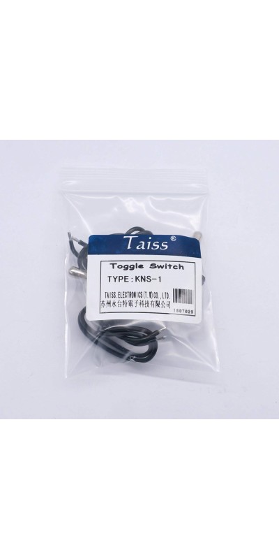 2pcs Toggle Switch SPST 2 Position Latching ON/Off 6A AC 125V /10A DC 12V Toggle switches Incidental 5.2 inch Connect Wire Rocker Arm Switch KNS-1