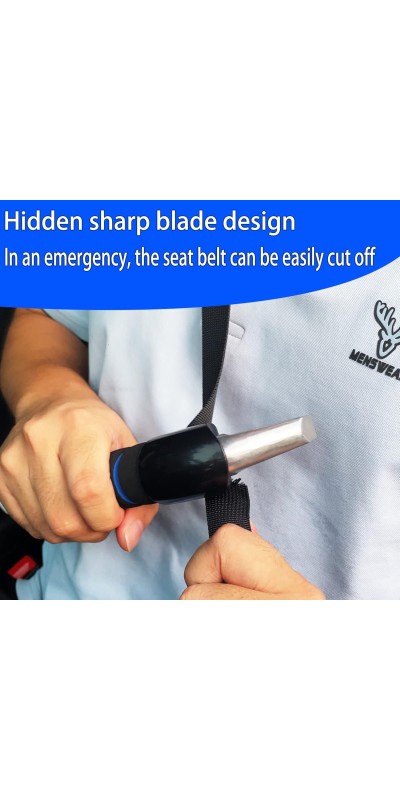 3pc Elderly Mobility Independence Assist Kit: Portable Lift Standing Aid, Car Door Assist Handle for Elderly & Adjustable Handrail Strap for Seniors, Disabled, Handicap & Pregnant to Convenient Travel