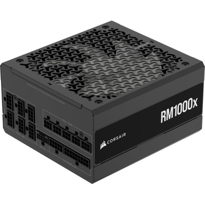 RM1000x Fully Modular Low-Noise ATX Power Supply – ATX 3.1 Compliant – PCIe 5.1 Support – Cybenetics Gold Efficiency – Native 12V-2x6 Connector – Black