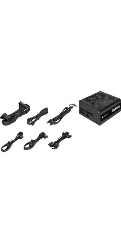 RM1000x Fully Modular Low-Noise ATX Power Supply – ATX 3.1 Compliant – PCIe 5.1 Support – Cybenetics Gold Efficiency – Native 12V-2x6 Connector – Black