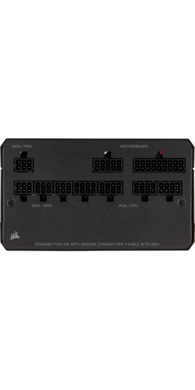 RM1000x Fully Modular Low-Noise ATX Power Supply – ATX 3.1 Compliant – PCIe 5.1 Support – Cybenetics Gold Efficiency – Native 12V-2x6 Connector – Black