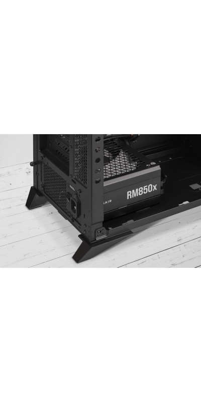 RM1000x Fully Modular Low-Noise ATX Power Supply – ATX 3.1 Compliant – PCIe 5.1 Support – Cybenetics Gold Efficiency – Native 12V-2x6 Connector – Black