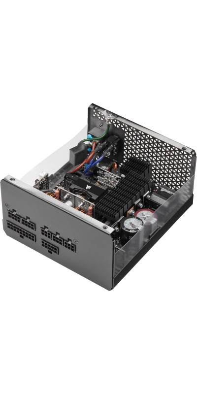RM1000x Fully Modular Low-Noise ATX Power Supply – ATX 3.1 Compliant – PCIe 5.1 Support – Cybenetics Gold Efficiency – Native 12V-2x6 Connector – Black