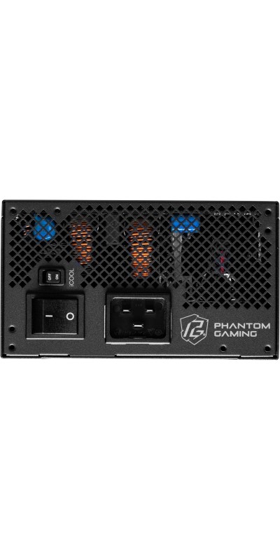 PG 1600G ATX 3.1 1600W Power Supply PCle5.1 10 Years Warranty Fully Modular Japanese Capacitor Phantom Gaming PG-1600G 80 Plus Gold Cybenetics Platinum 12V-2x6 Cables