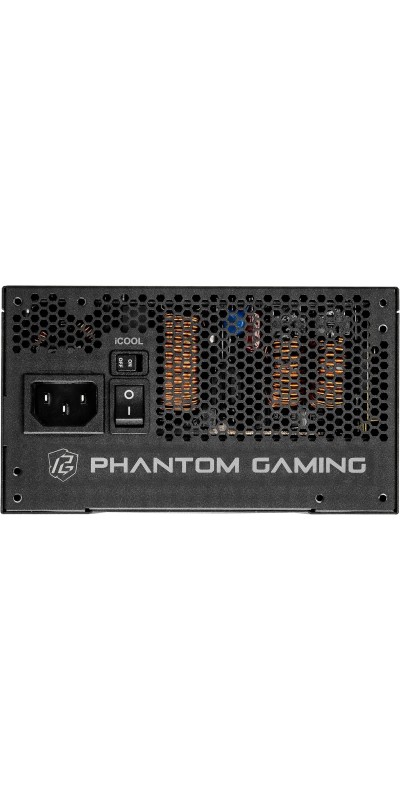PG 1600G ATX 3.1 1600W Power Supply PCle5.1 10 Years Warranty Fully Modular Japanese Capacitor Phantom Gaming PG-1600G 80 Plus Gold Cybenetics Platinum 12V-2x6 Cables