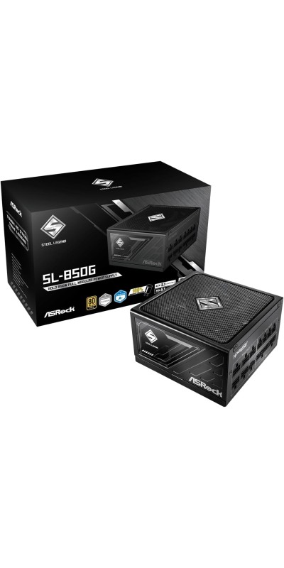 PG 1600G ATX 3.1 1600W Power Supply PCle5.1 10 Years Warranty Fully Modular Japanese Capacitor Phantom Gaming PG-1600G 80 Plus Gold Cybenetics Platinum 12V-2x6 Cables