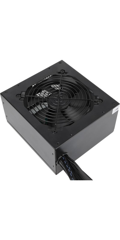 700W ATX Power Supply Non Modular PSU with 4+4 Pin Connectors Auto-Thermally Controlled 120mm Fan, 115/220V Switch