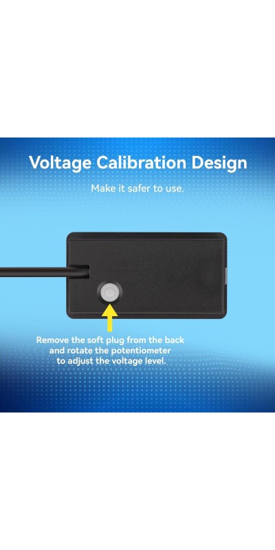 Waterproof Battery Monitor 12V 24V 36V 48V 72V Battery Meter 8-100V, Battery Capacity Tester LCD Display Color Screen Backlight, Fit for Car Golf Cart RV Marine