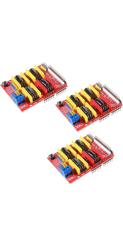 3PCS A4988 V3 Engraver Drive Shield 3D Printer CNC Drive Expansion Boards for Arduino 3D Printer CNC