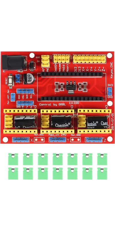 3PCS A4988 V3 Engraver Drive Shield 3D Printer CNC Drive Expansion Boards for Arduino 3D Printer CNC