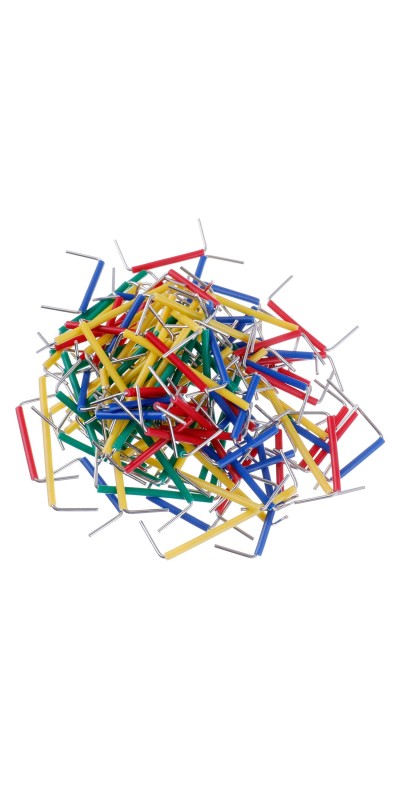 14 Vaules 840 pcs 2-125mm Solderless Flexible Breadboard Connecting Line Cables Breadboard Jumper Wires kit