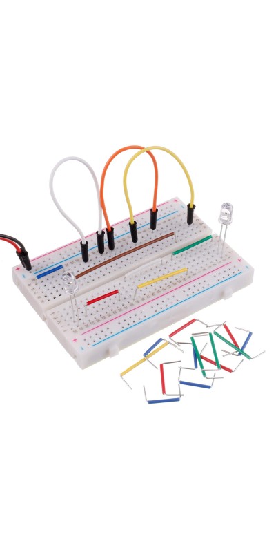14 Vaules 840 pcs 2-125mm Solderless Flexible Breadboard Connecting Line Cables Breadboard Jumper Wires kit