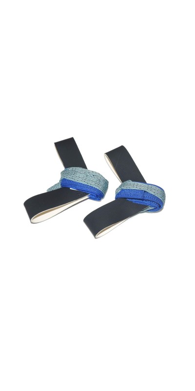 One Size Fits All Anti Static 1M Ohm ESD Reusable Foot Heel Straps Premium Quality Perfect for Grounding, Removing Static, Protecting Electronics Against Electric Shock - Blue - 2 Pieces