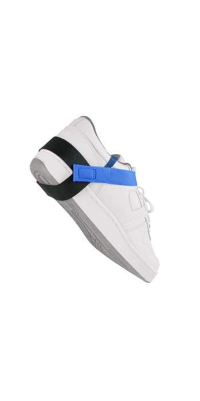One Size Fits All Anti Static 1M Ohm ESD Reusable Foot Heel Straps Premium Quality Perfect for Grounding, Removing Static, Protecting Electronics Against Electric Shock - Blue - 2 Pieces