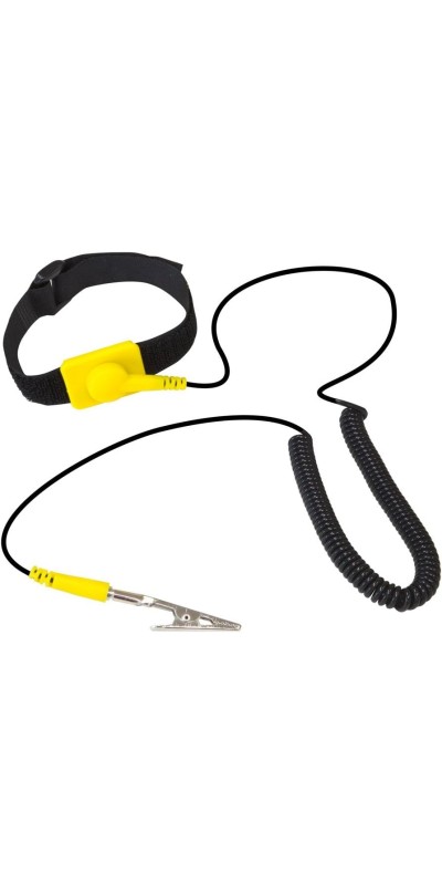 Anti Static Wrist Strap 5 Pack Blue, Adjustable ESD Wrist Band Fits Your Wrist Comfortably. Grounding Bracelet to Protect Your PC Computer or Electronics from Static Electricity