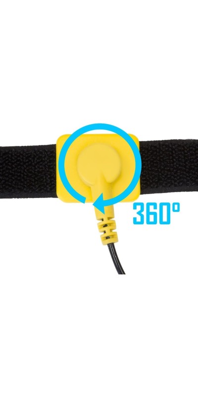 Anti Static Wrist Strap 5 Pack Blue, Adjustable ESD Wrist Band Fits Your Wrist Comfortably. Grounding Bracelet to Protect Your PC Computer or Electronics from Static Electricity