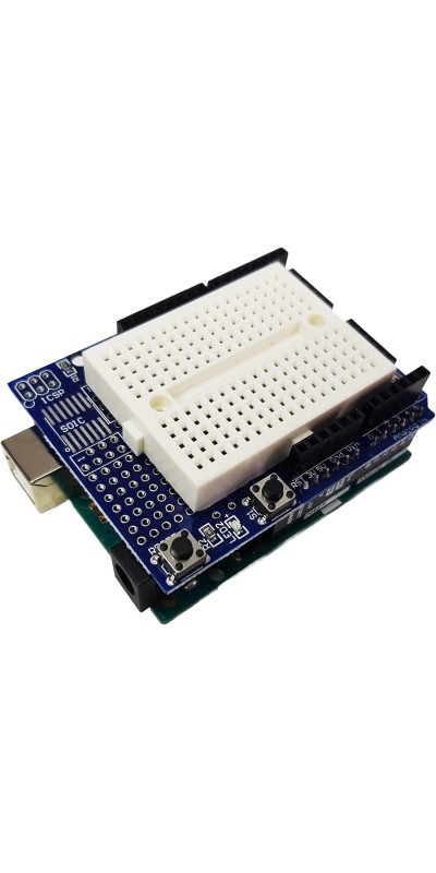Breadboard Shield for Arduino Uno, 2 Pieces
