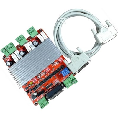 Cnc 3 Axis 4 Axis Tb6560 3.5a Stepper Motor Driver Controller Usb Circuit Board Inverter Welding - Motor Driver - - (Voltage: 4Axis)