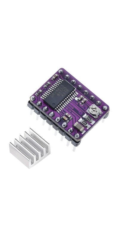1PCS DRV8825 Stepper Motor Driver Module, DRV8825 Module A4988 for 3D Printer RepRap 4 RAMPS1.4 StepStick with Heat Sink