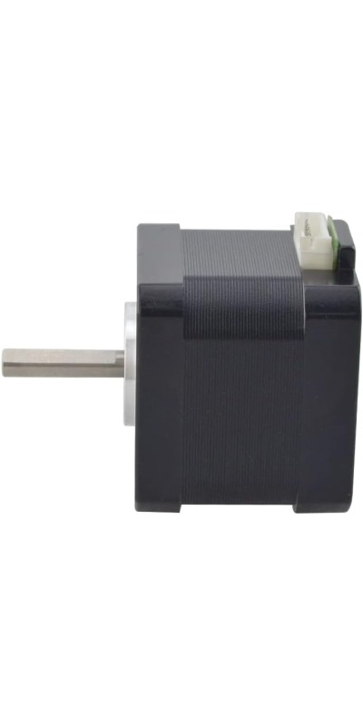 Nema 17 Stepper Motor Bipolar 1.5A 42Ncm 42x42x38mm 1.8deg 4 Wires with 1m Cable and Connector (1 Pack)