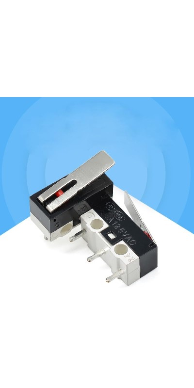 30 Pack 3D Printer Endstop Limit Switch with Hinge Lever Arm Push Button End Stop Momentary Micro Switches 3 Pin 1A 125V AC SPDT NO NC for Arduino Mouse