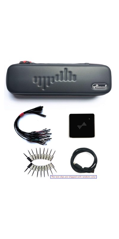 USB-Based Logic Analyzer with 400MHz Sampling Rate, 256Mbits Memory, USB 2.0 Interface, 16 Channels