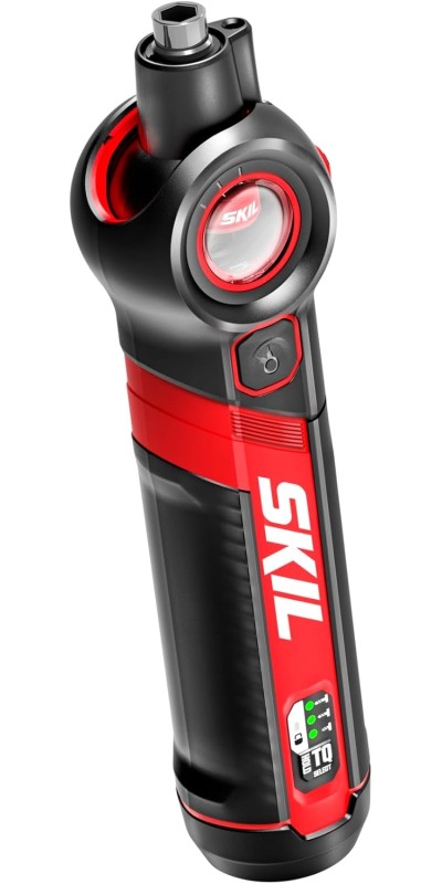 Twist 2.0 Rechargeable 4V Screwdriver with Pivoting Head, Torque Setting, USB-C Charging Cable & 2PC Bit Set-SD5619-01