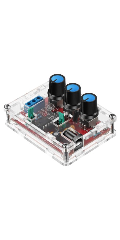 Signal Generator Kit, XR2206 Precise Function Signal Generator Frequency Module DIY Kit Sine Triangle Square Output Adjustable 1Hz-1MHz, 9-12V Direct Current Input(1 Piece)