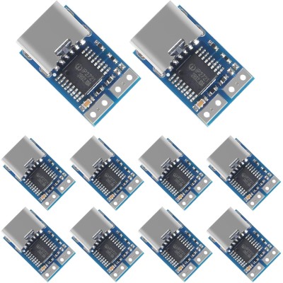 10pcs USB-C PD 9V DC Fixed Voltage Power Trigger Module 5A Type-C Female Input
