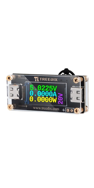 USB-C QC PD3.0 Trigger Board Module Type-C Female Interface 5V/9V/12V/15V/20V 5A Adjustable Voltage Power Supply Compatible with PD2.0/PD3.0,QC2.0/QC3.0,BC1.2