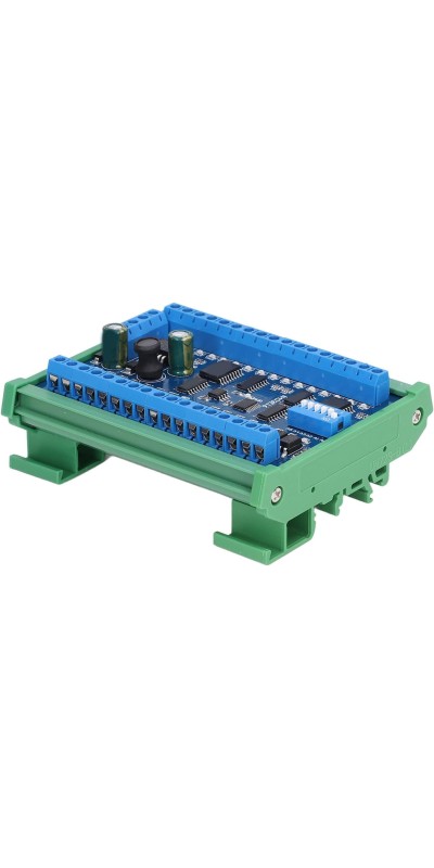 16 Input 16 Output Expansion Board RS485 16 Channel Remote Control Switch Module DC 6.5 to 30V PLC IO Module for Smart Home