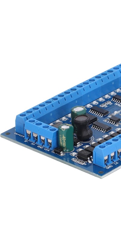 16 Input 16 Output Expansion Board RS485 16 Channel Remote Control Switch Module DC 6.5 to 30V PLC IO Module for Smart Home
