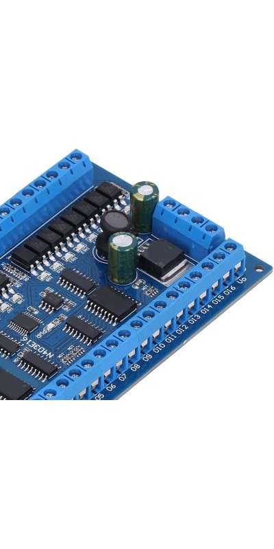 16 Input 16 Output Expansion Board RS485 16 Channel Remote Control Switch Module DC 6.5 to 30V PLC IO Module for Smart Home