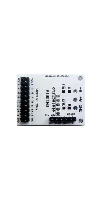 2X 16ch Multifunction RS485 RS232(TTL) PLC Modbus Rtu Module IO Control Switch Board for 5V 12V 24V Relay Board Motor LED(Core Board A)