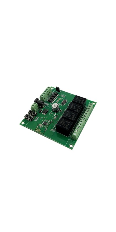 4 Channels Bluetooth Relay Module for Remote Control Switch Compatible with iPhone and Android 4.3 (12V)