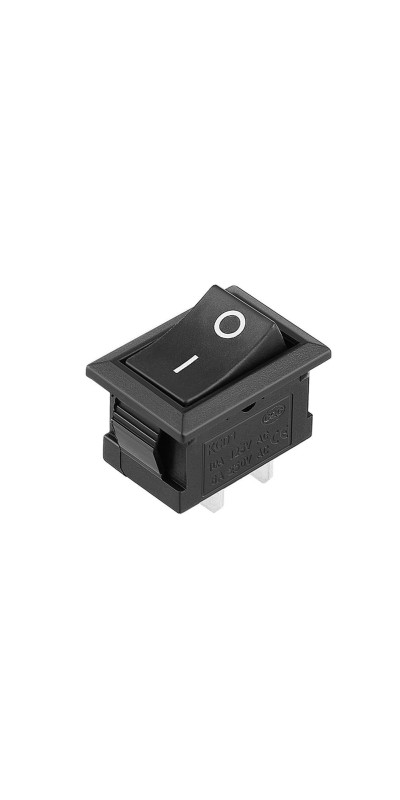 5pcs Rocker Switch, Circuit Switch 2 Pin Snap-in On/Off Position Snap Boat Rocker Switch 12V/110V/250V OT8G
