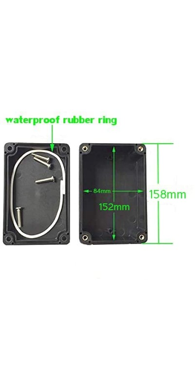 Waterproof Inline Cord Switch,DPST AC 20A-125V,16A-250V On Off Toggle Switch with Red Light Rocker Button Switch,Outdoor Start Stop Switch,Two Side Entry and Exit Line
