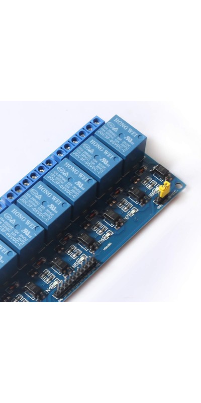 8 Channel DC 5V Relay Module Board, (4PACK) Electrical Equipments 8-Ch Optocoupler Compatible with PIC AVR DSP ARM MCU PLC Smart Home Control Switch