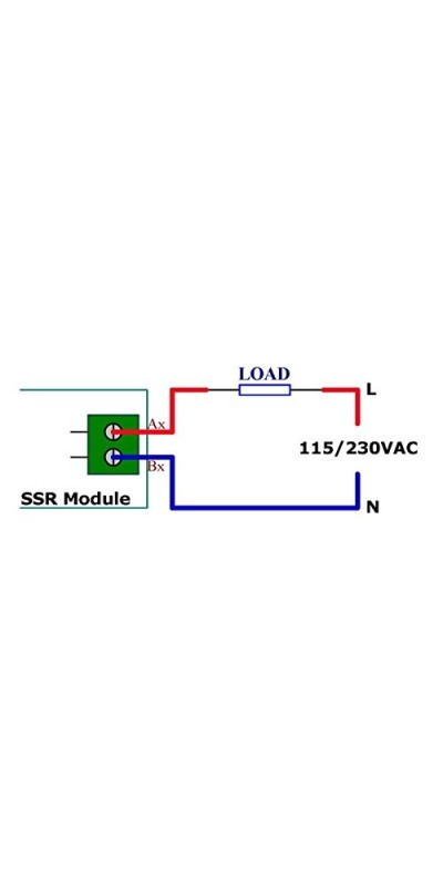 DIN Rail Mount DC5V 8 Channels DC-AC 2Amp G3MB-202P Solid State Relay SSR Module Board.