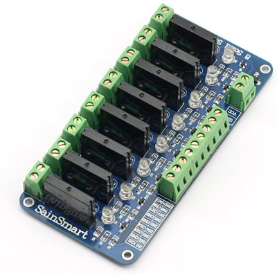 8-Channel 5V Solid State Relay Module Board for Arduino Uno Duemilanove MEGA2560 MEGA1280 ARM DSP PIC