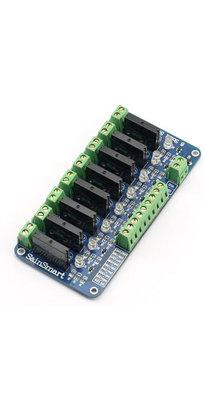 8-Channel 5V Solid State Relay Module Board for Arduino Uno Duemilanove MEGA2560 MEGA1280 ARM DSP PIC