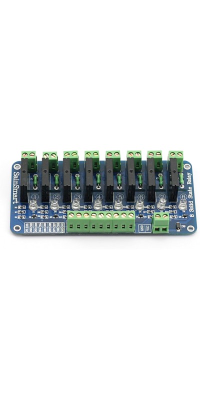 8-Channel 5V Solid State Relay Module Board for Arduino Uno Duemilanove MEGA2560 MEGA1280 ARM DSP PIC