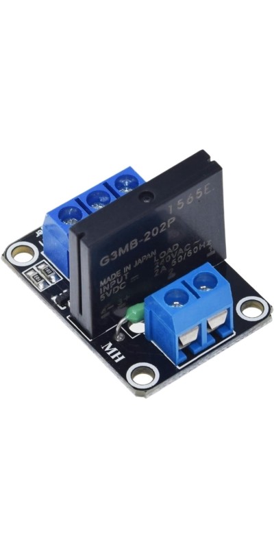 5V Relay 1 2 4 8 Channel For SSR High Low Level Solid State Relay Module 250V 2A For(5V 2 way Low)